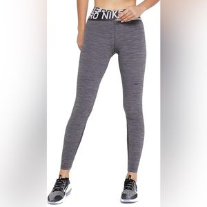 Nike Pro Intertwist Legging Gray Size Medium